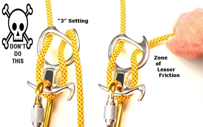 هشت فرود زبانه دار پیرانا Petzl PIRANA