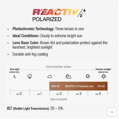  عینک کوهنوردی جولبو شیلد مدیوم  Julbo Shield M Reactive PH 2-4 